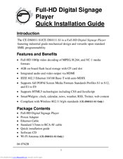 SIIG CE-DS0011-S1 Quick Installation Manual