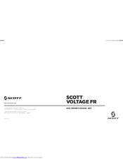 Scott VOLTAGE FR Owner's Manual