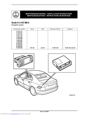 Saab 32 000 001 Installation Instructions Manual