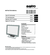 Sanyo VMC-L1015 Instruction Manual