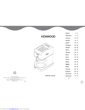 Kenwood CM040 series Manual