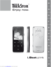 TrekStor i.Beat p!nk Operating Instructions Manual