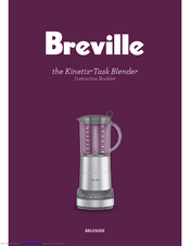 Breville the Kinetix BBL550EX Instruction Booklet