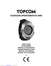Topcom OUTDOOR SPORTSWATCH 2000 User Manual