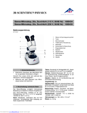3B SCIENTIFIC PHYSICS 1005434 Instruction Manual
