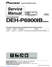 Pioneer DEH-P6900IB/XN/EW5 Service Manual