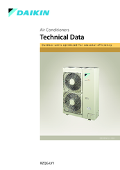 Daikin RZQG-LY1 Technical Data Manual