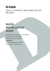 D-Link DSL-526B Quick Installation Manual