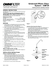 Omnifilter CBF20 Installation Instructions Manual
