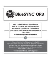 GOgroove BlueSYNC OR3 User Manual