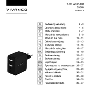 Vivanco 35585 Operating Instructions Manual