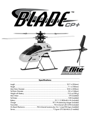 E-FLITE Blade CP Manual