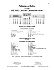 Bosch DS7060 Reference Manual