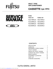Fujitsu AUU18RCLX Service Manual