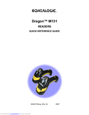 Datalogic DRAGONM131 Quick Reference Manual