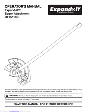 Expand-it UT15518B Operator's Manual