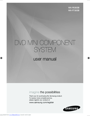 Samsung MX-F730DB User Manual