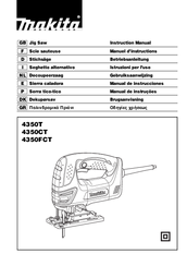 Makita 4350CT Instruction Manual