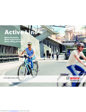 Bosch Active Line eBike System 2016 User Manual