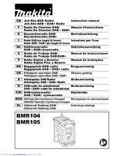 Makita BMR105 Instruction Manual