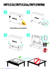 InFocus INF55WIN8 Installation Instructions