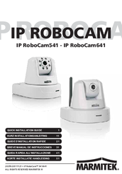 Marmitek IP RoboCam541 Quick Installation Manual