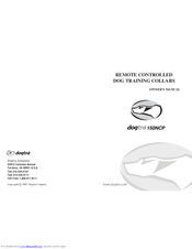 Dogtra 150NCP Owner's Manual