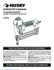 Husky H100FS Operator's Manual