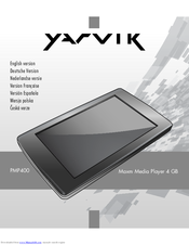 Yarvik PMP400 Instruction Manual