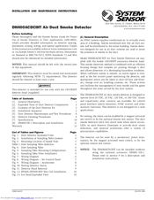 System Sensor DH400ACDCIHT Installation And Maintenance Instructions Manual