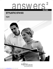 Fujitsu Siemens Computers STYLISTIC ST41 Series User Manual