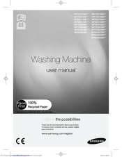 Samsung WF702Y4BK Series User Manual