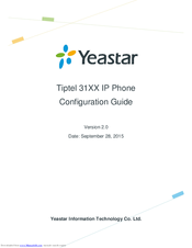 TIPTEL 31 series Configuration Manual