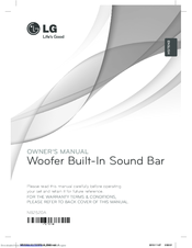 LG NB2520A Owner's Manual