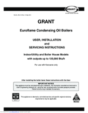 Grant 50/70 User, Installation And Servicing Instructions