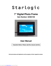 StarLogic 62903108 User Manual