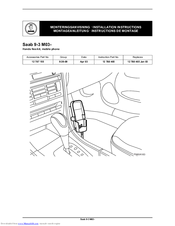 Saab 12 787 155 Installation Instructions Manual