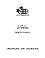Triple E 2002 Class C Owner's Manual