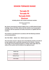 Demon Electron Instruction Manual