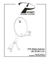 Patriot Antenna PTX.90 Installation & Assembly Instructions Manual