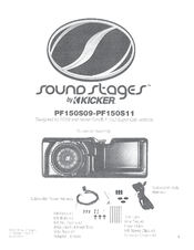Sound Stages PF150S09 Manual