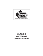 Triple E 1999 Class C Owner's Manual