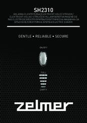 Zelmer SH2310 User Manual
