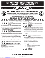 Airking AB series Operating Manual