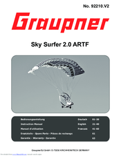 GRAUPNER Sky Surfer 2.0 ARTF Instruction Manual