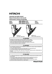Hitachi NR 83A2 (S1) Instruction And Safety Manual