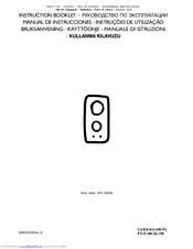 Electrolux EHC 30200 Instruction Booklet