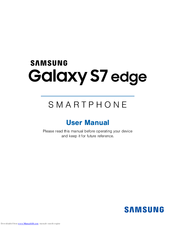 Samsung Galaxy S7 Eedge User Manual