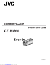 JVC GZ-HM65 User Manual