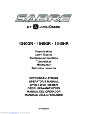 Sabre 1340GR Operator's Manual